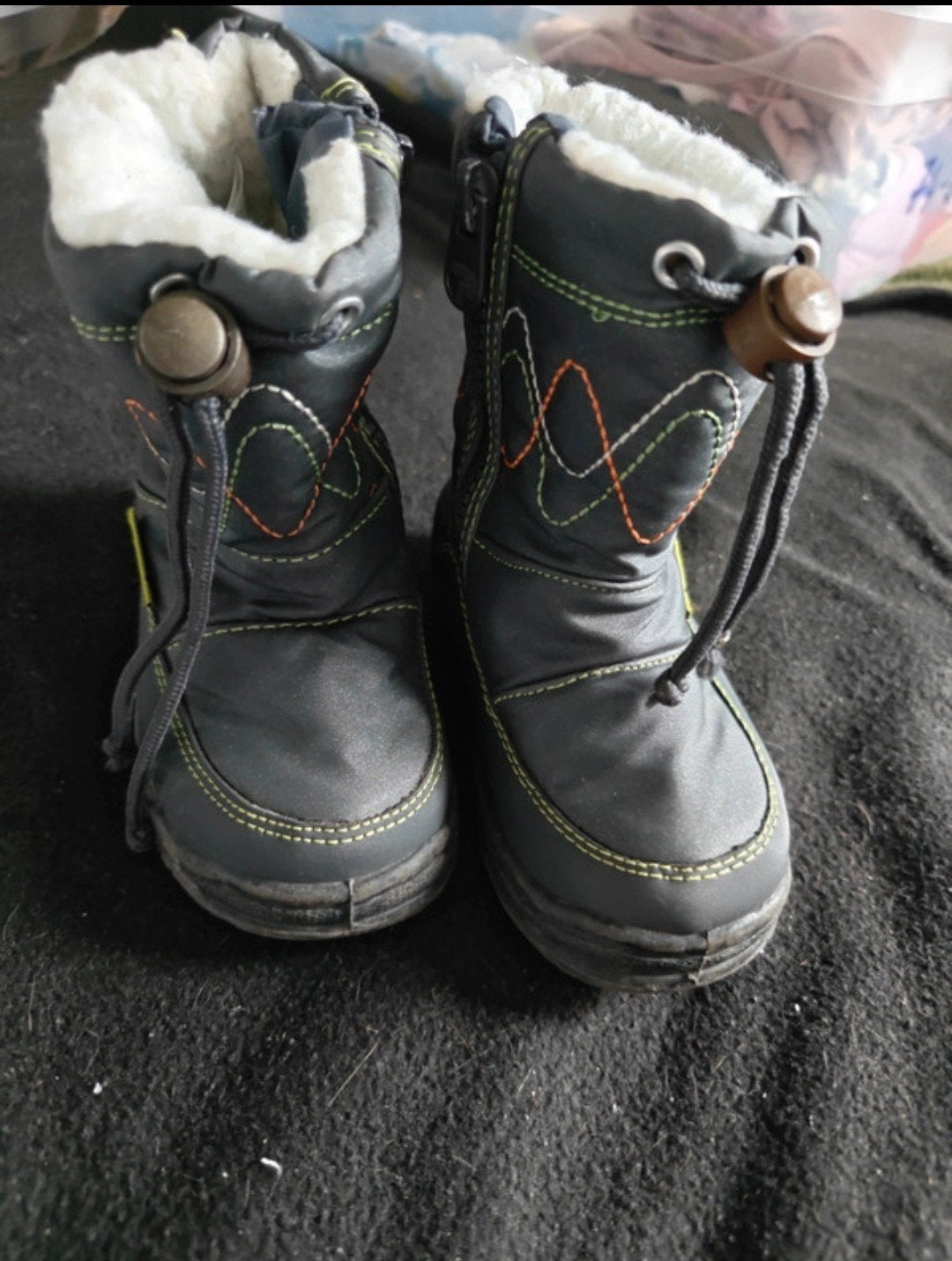snowboots mt 23, Jongen of Meisje, Ophalen of Verzenden, Laarzen, Zo goed als nieuw