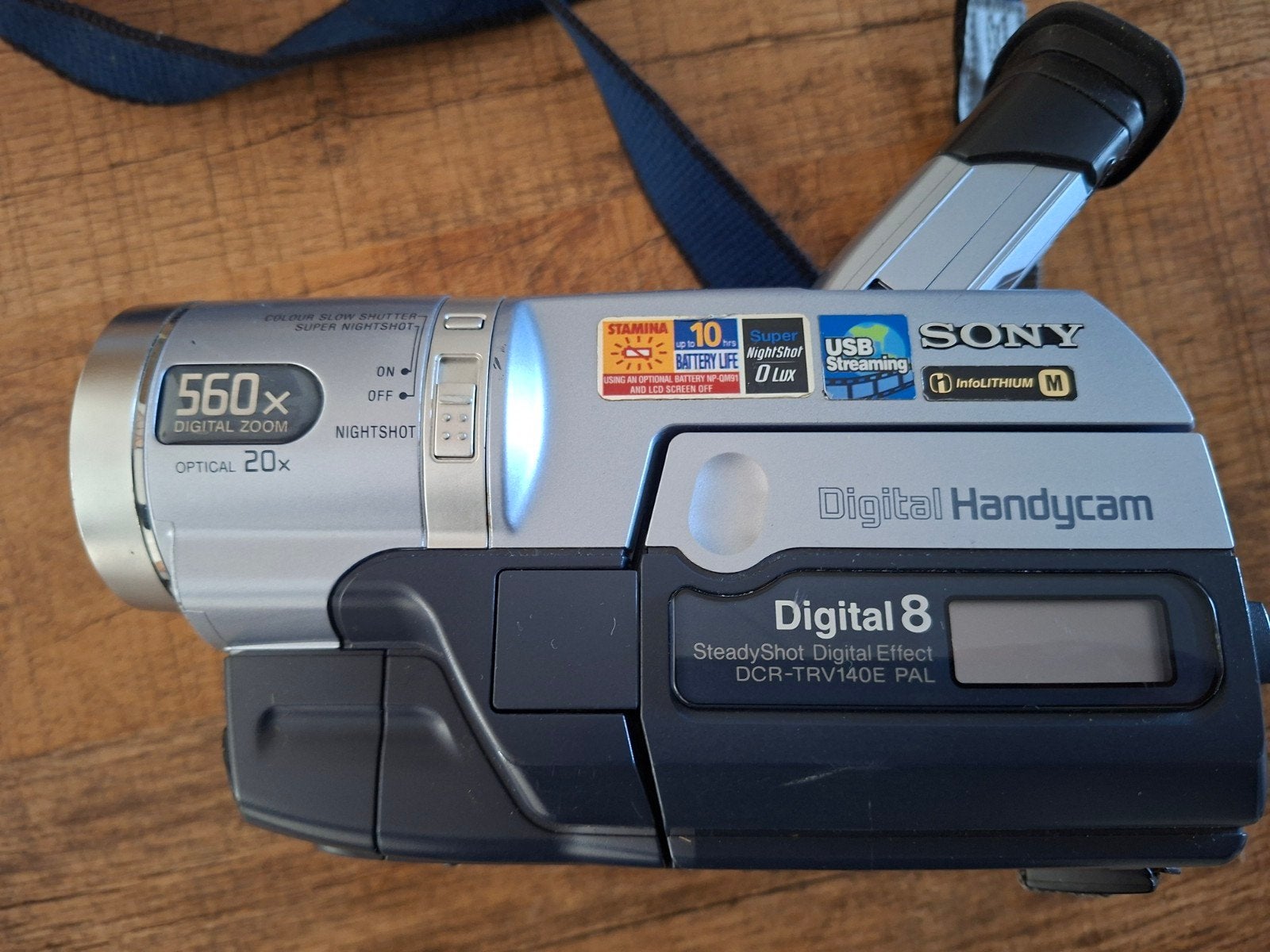 Sony Digital Handycam DCR-TRV140E PAL - gebuikt, Gebruikt, 20x of meer, Overige soorten, Ophalen of Verzenden