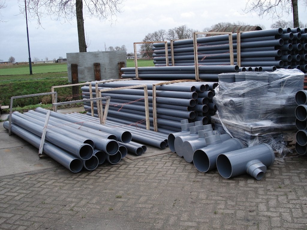 PVC buis buizen 125 160 200 250 315 400 500 630, Pvc, 6 meter of meer, Ophalen of Verzenden, Zo goed als nieuw