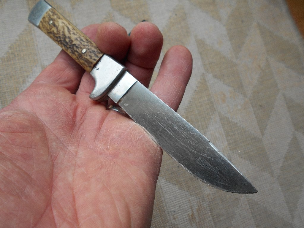 Vintage Jagdnicker Mes dolk jachtmes, Ophalen of Verzenden