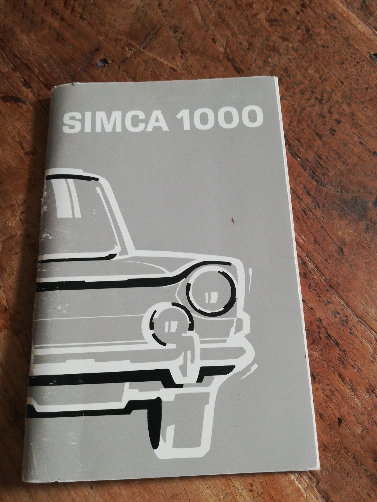 Instructieboekje Simca 1000, Ophalen of Verzenden