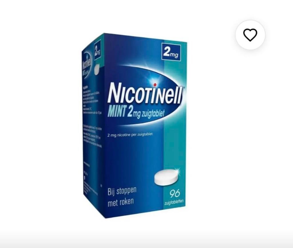Nicotine te koop, Ophalen of Verzenden, Nieuw