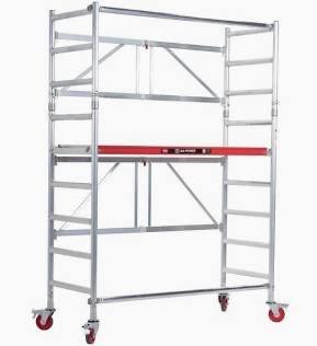 Altrex Huissteiger 4m, Ophalen, Gebruikt, Ladder, Opvouwbaar of Inschuifbaar