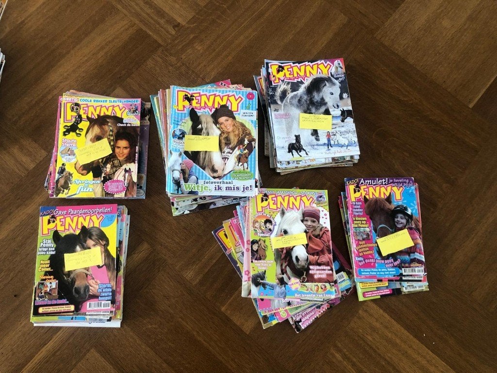 Penny tijdschriften, Boeken, Diverse auteurs, Meerdere stripboeken, Ophalen, Gelezen
