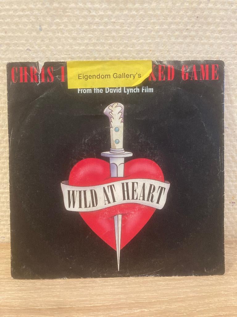 Chris Isaak - wicked game (film wild at heart) 7inch, Gebruikt, 7 inch, Single, Ophalen of Verzenden