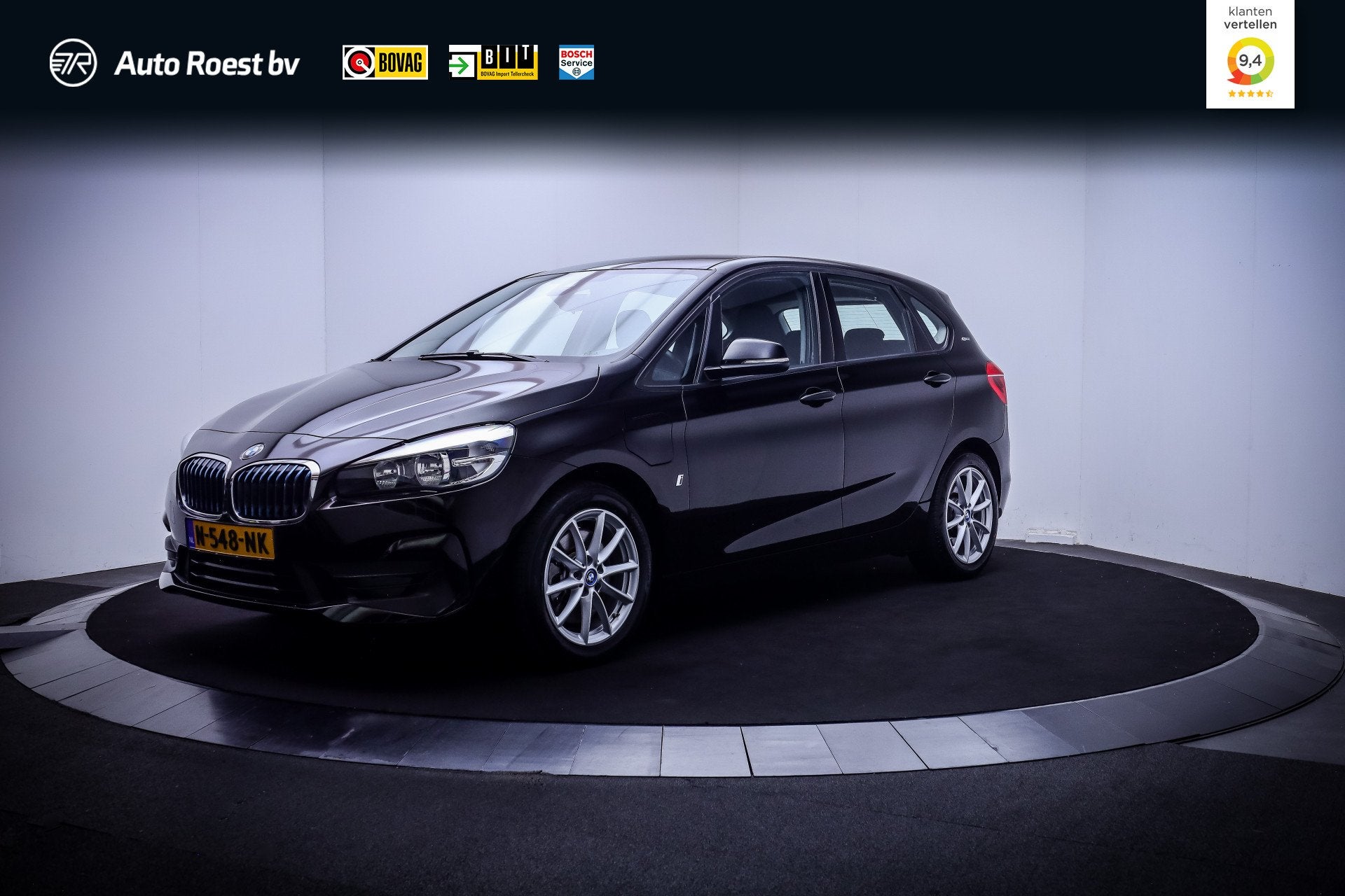 BMW 2 Serie Active Tourer 225xe iPerformance Executive NAVI, Dealer onderhouden, Zwart, Bedrijf, Vierwielaandrijving