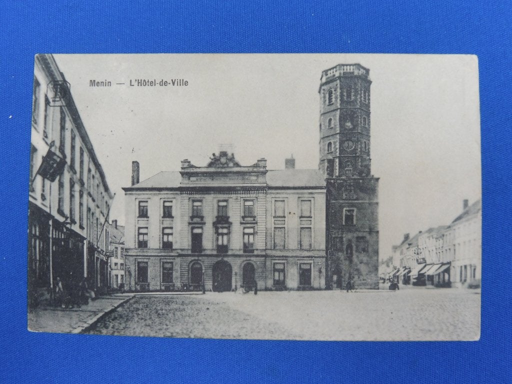 WOI Feldpost Menen Geluwe 1915 – Slag om Ieper (RIR 243), Verzamelen, Militaria | Algemeen, Verzenden, Landmacht, Duitsland, Overige typen