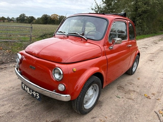 fiat 500 R rosso corallo 650cc synchro, Particulier, Te koop, Fiat