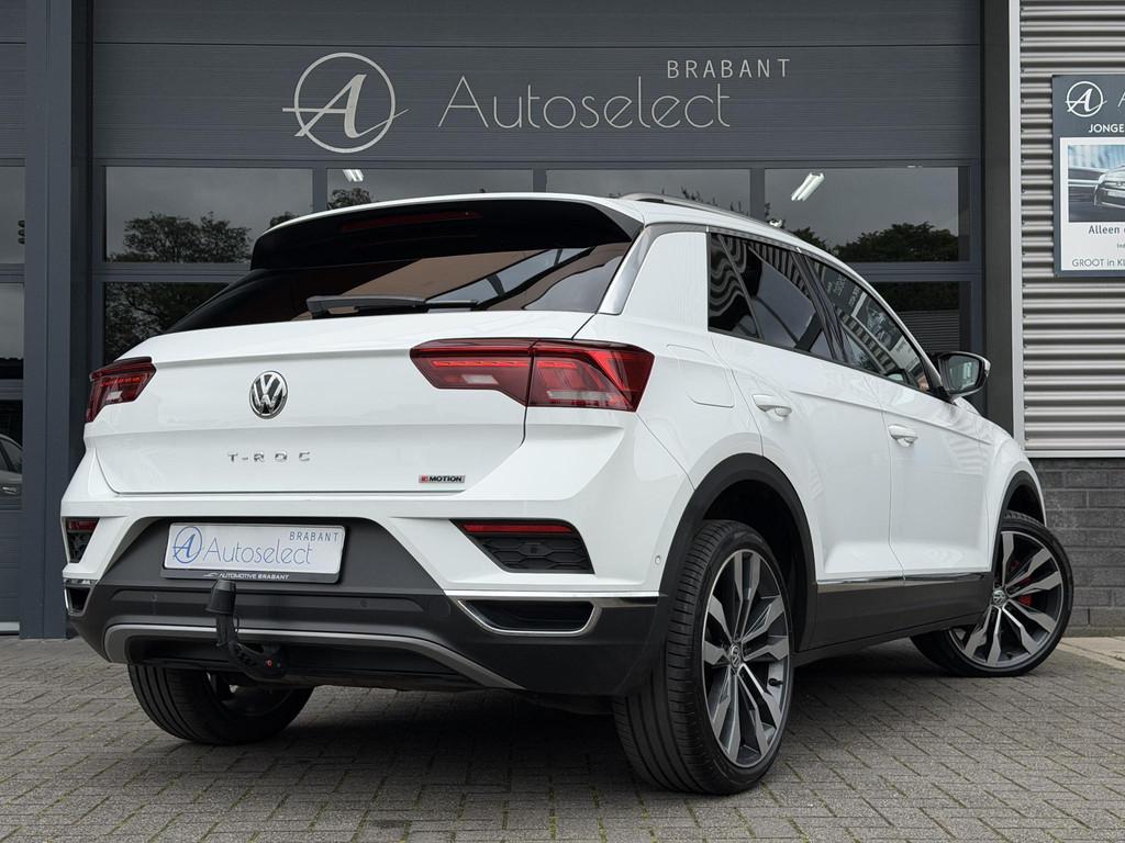Volkswagen T-Roc 2.0 TSI 4Motion Sport DSG | Pano | Eerste E, Auto's, Volkswagen, Automaat, Gebruikt, 1984 cc, Wit