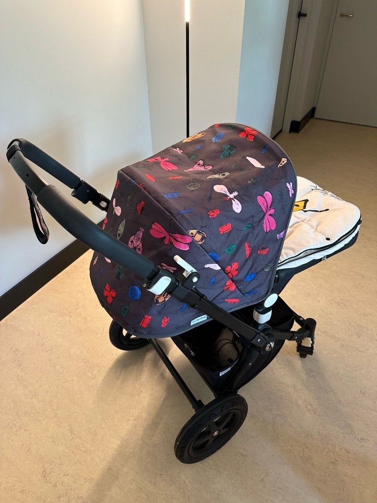 Bugaboo Cameleon 3 Andy Warhol special edition + accessoires, Ophalen, Gebruikt, Bugaboo, Combiwagen