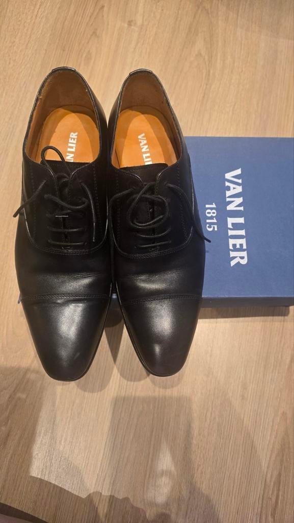 Van Lier herenschoenen, Ophalen of Verzenden, Zwart