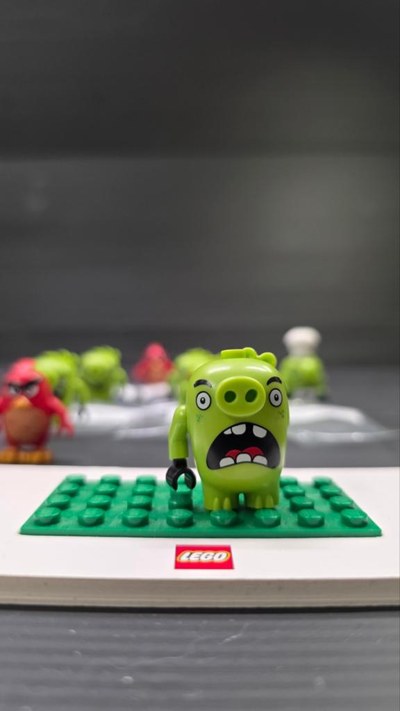 Lego angry birds minifiguur ang011 mist 1 arm, Ophalen of Verzenden, Zo goed als nieuw, Minifiguur, Lego