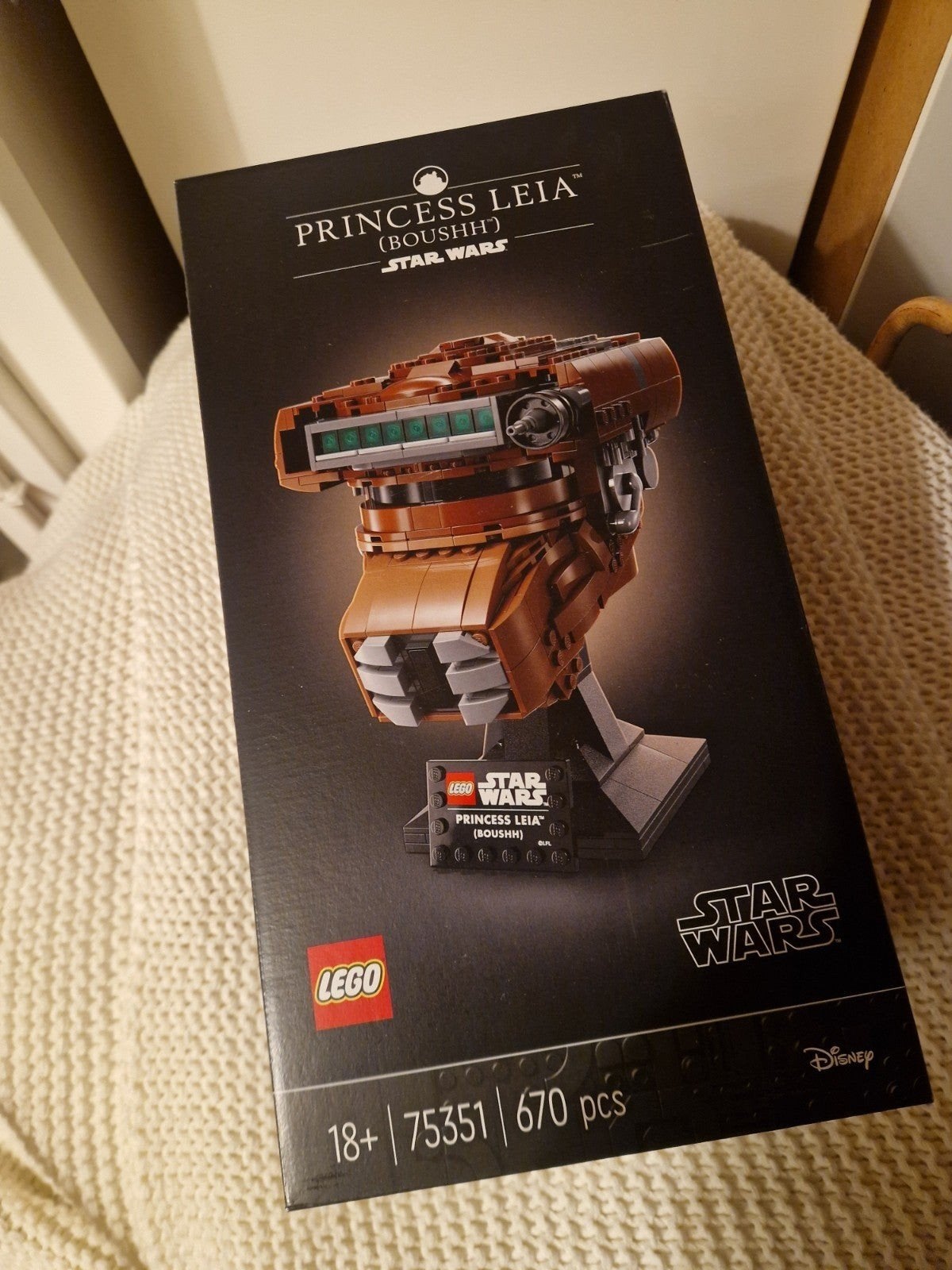 LEGO Star Wars Princess Leia (Boushh) Helm 75351 Nieuw, Ophalen of Verzenden, Nieuw