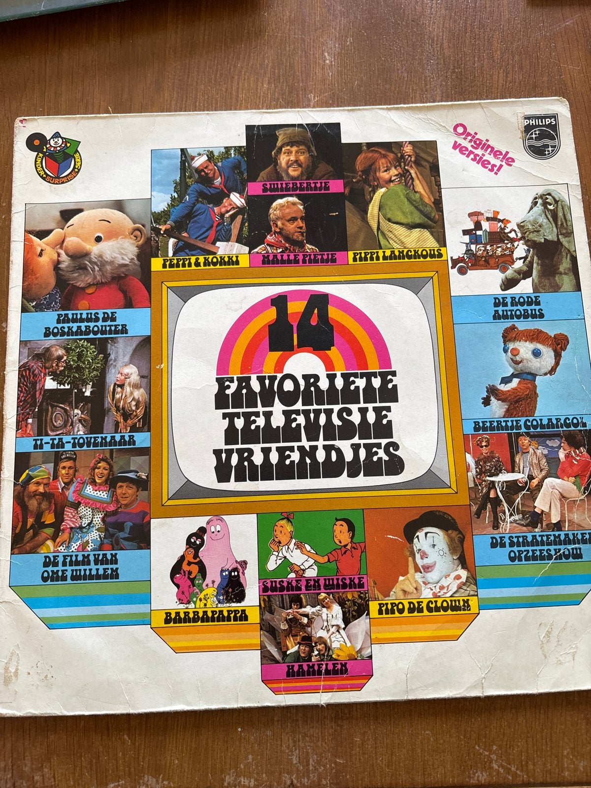 14 Favoriete Televisie Vriendjes - Vintage LP, Cd's en Dvd's, Vinyl | Kinderen en Jeugd, Ophalen of Verzenden, Gebruikt