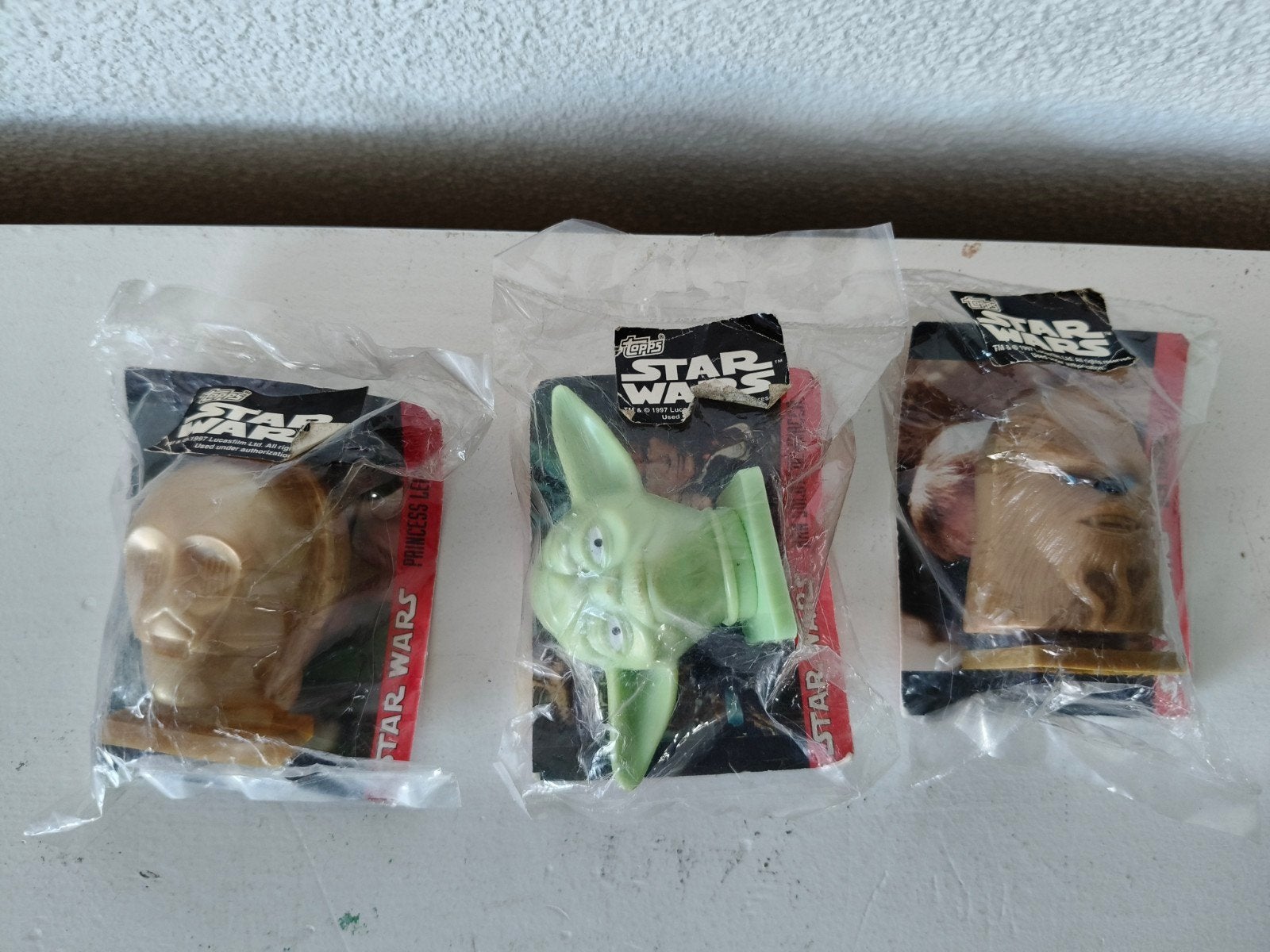 Vintage Star Wars Topps kaarten en figuren nieuw, Ophalen of Verzenden, Nieuw
