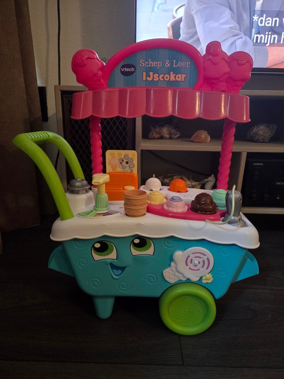 VTech Schep & Leer IJscokar, Ophalen of Verzenden, Gebruikt, Ontdekken, Met licht