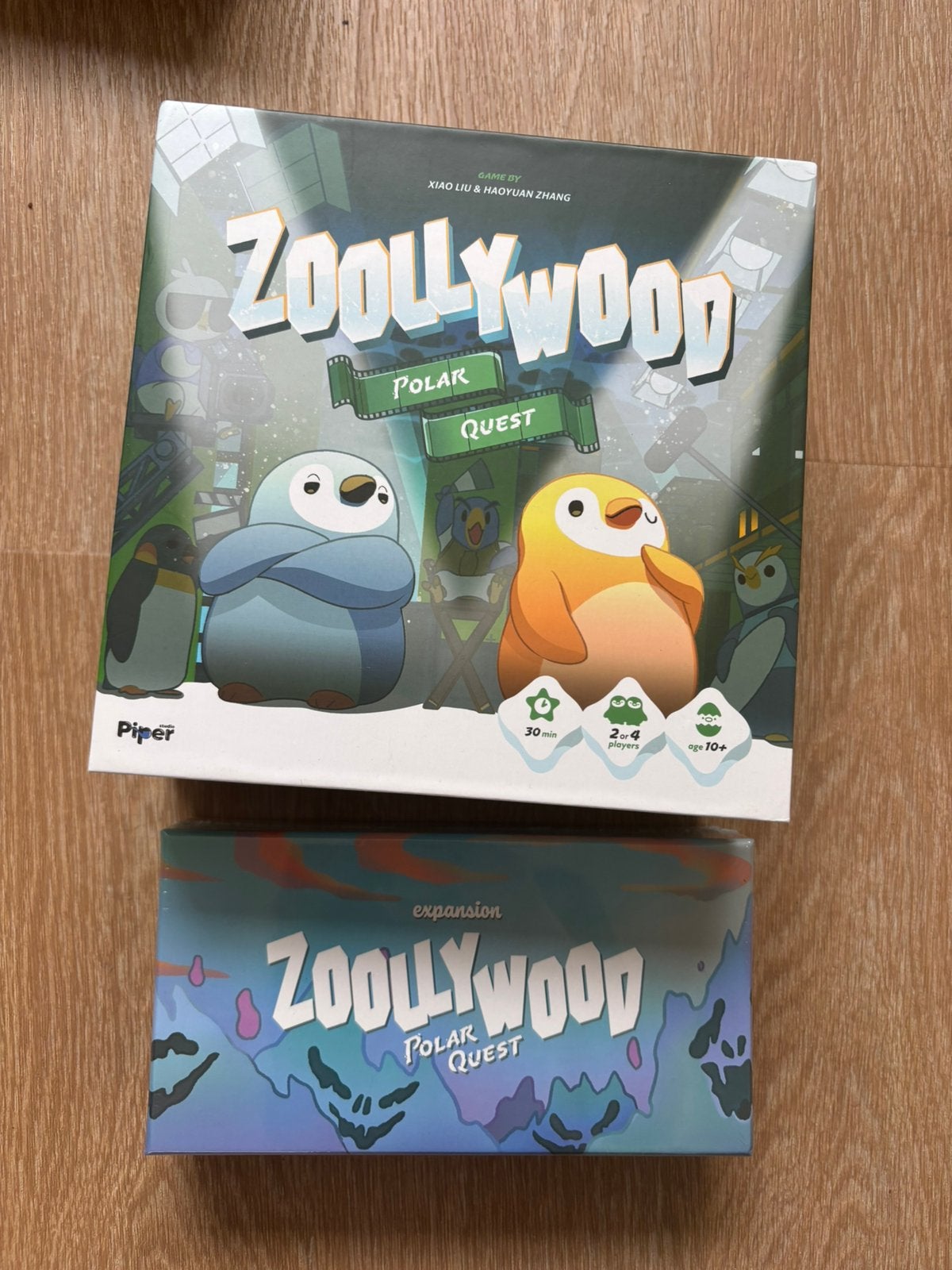 Zoollywood Polar Quest + Expansion, Hobby en Vrije tijd, Gezelschapsspellen | Bordspellen, Ophalen of Verzenden, Zo goed als nieuw