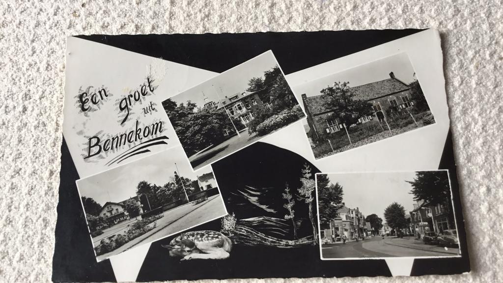 Een groet uit Bennekom., Ophalen of Verzenden, 1940 tot 1960, Gelopen, Gelderland