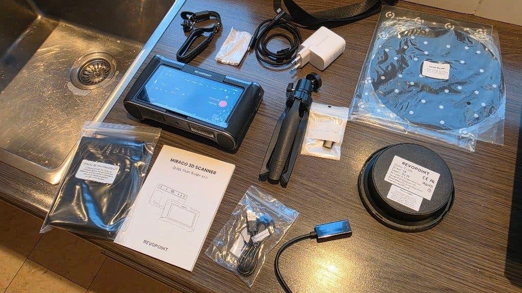 Revopoint Miraco Pro 3D Scanner– 32GB RAM- Zo goed als nieuw, Computers en Software, Overige typen, Zo goed als nieuw, MacOS, Revopoint