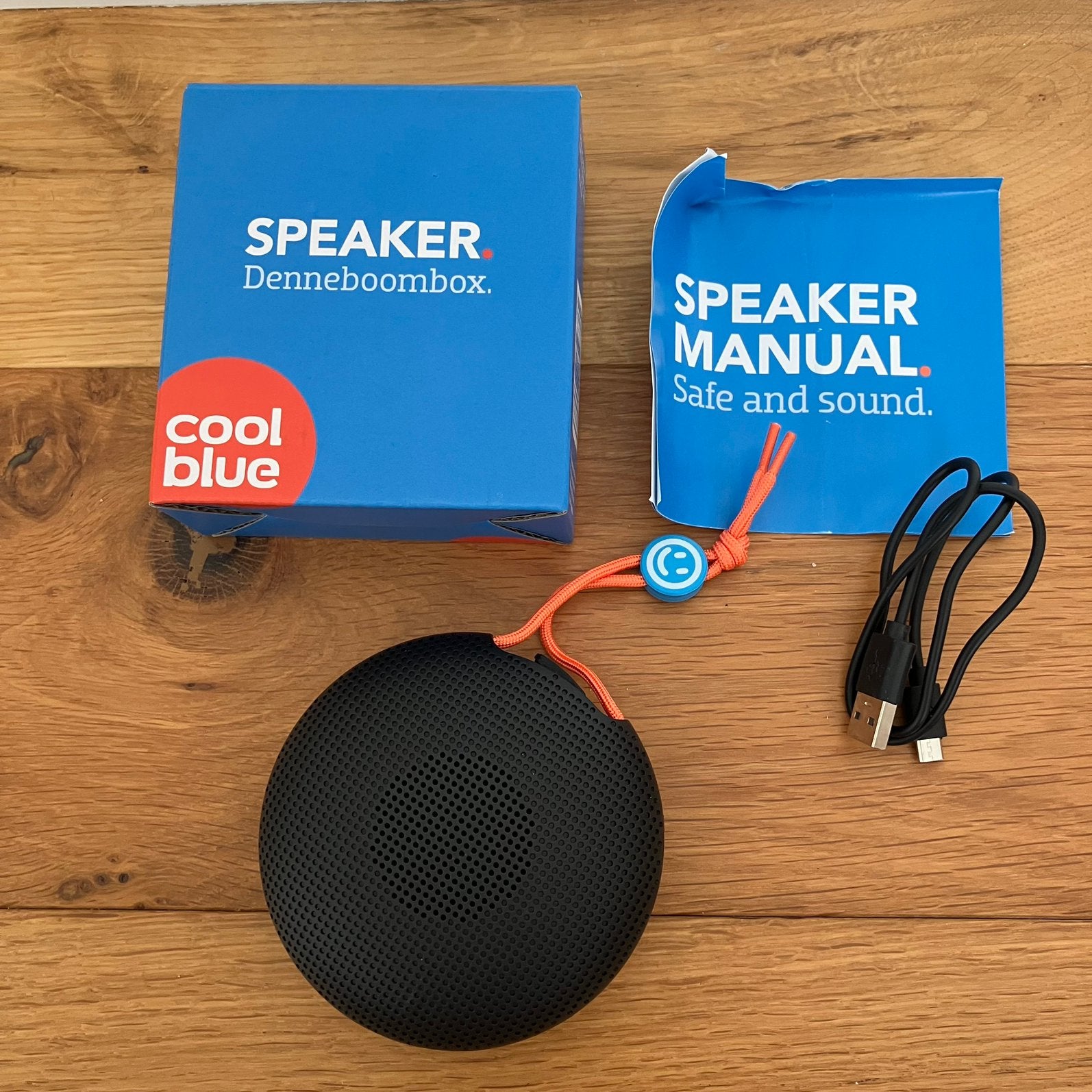 Coolblue draadloze Bluetooth speaker, Ophalen of Verzenden, Nieuw, Draagbare speaker