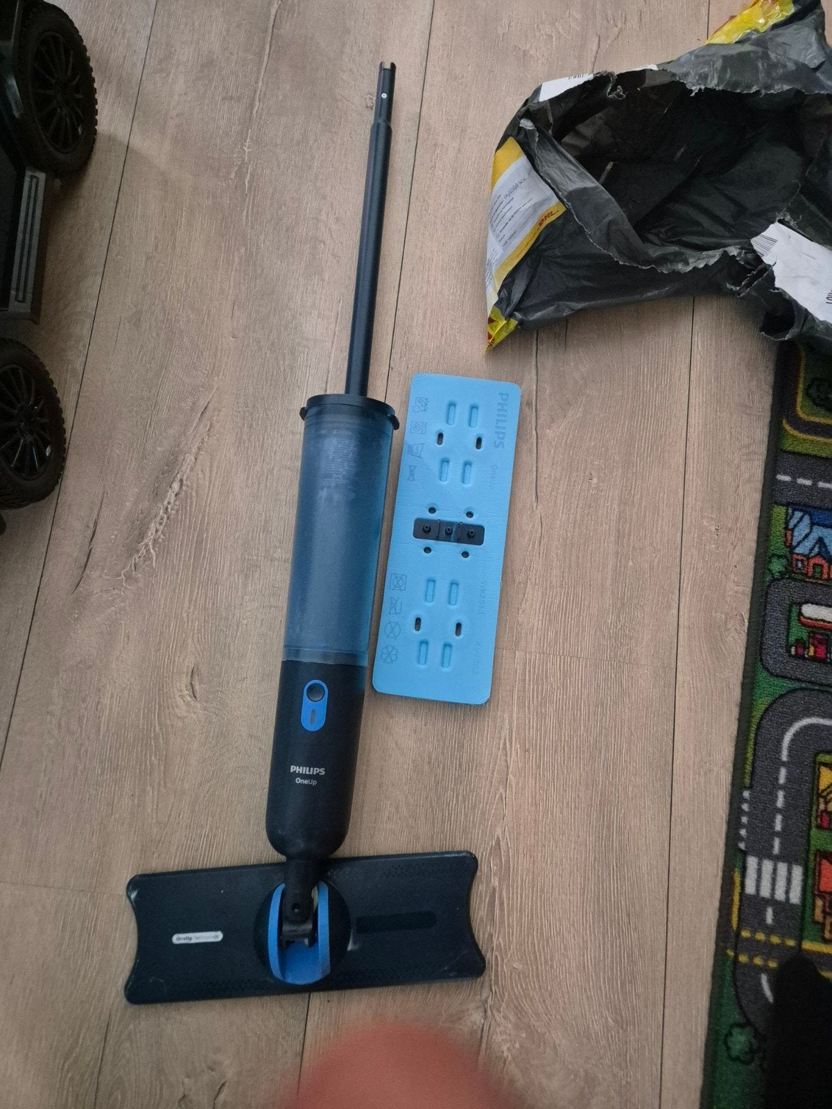 Philips OneUp dweil  voor onderdelen, Philips, Ophalen of Verzenden, Draadloos, Niet werkend