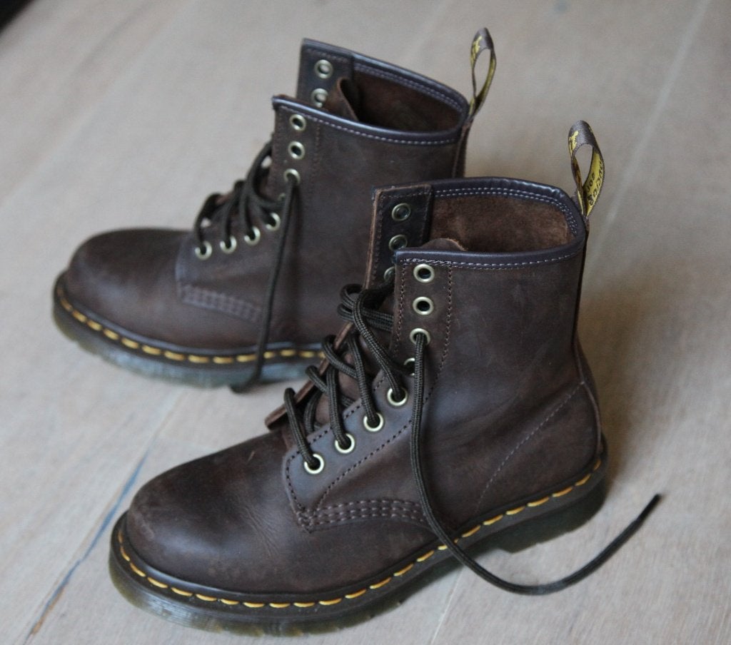 Dr. Martens 1460 Bruine Laarzen - Maat 36, Ophalen, Bruin, Lage of Enkellaarzen, Dr. Martens