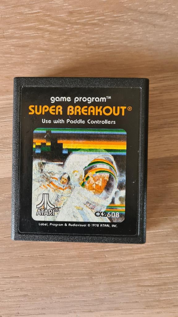 Atari  Super Breakout  GETEST, Gebruikt, Verzenden, 1 speler, Racen en Vliegen