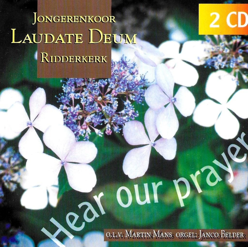2 CD - JONGERENKOOR 'LAUDATE DEUM' RIDDERKERK/MARTIN MANS., Ophalen of Verzenden, Zo goed als nieuw, Koren of Klassiek