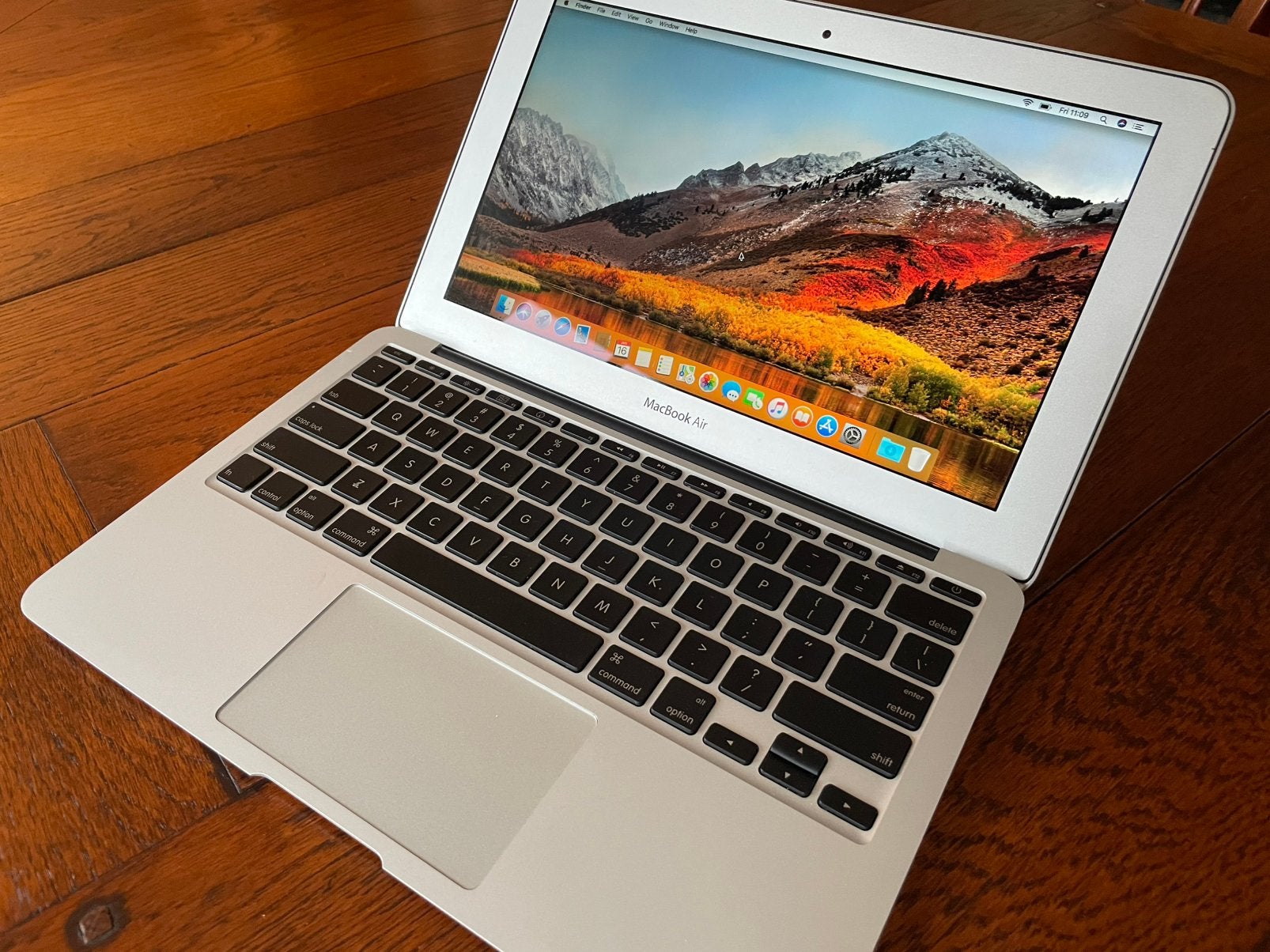 Apple MacBook Air 11 inch, late 2010, Gebruikt, 256 GB, Minder dan 4 GB, Qwerty