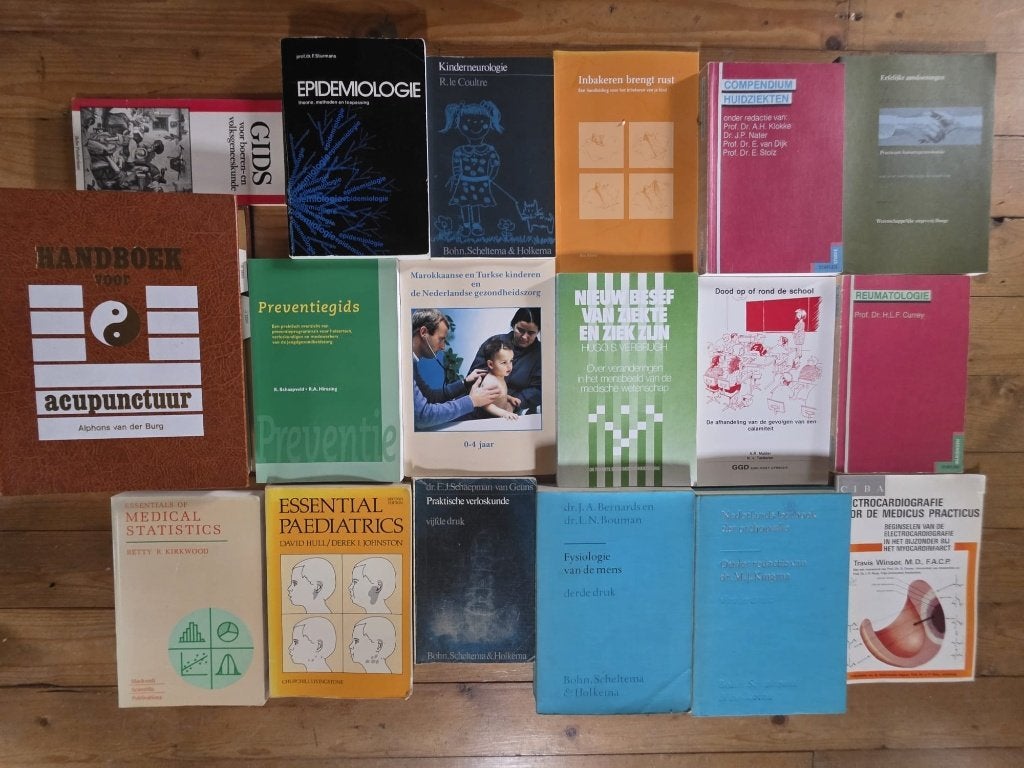 geneeskunde studieboeken, Ophalen, Diverse auteurs, Beta, WO