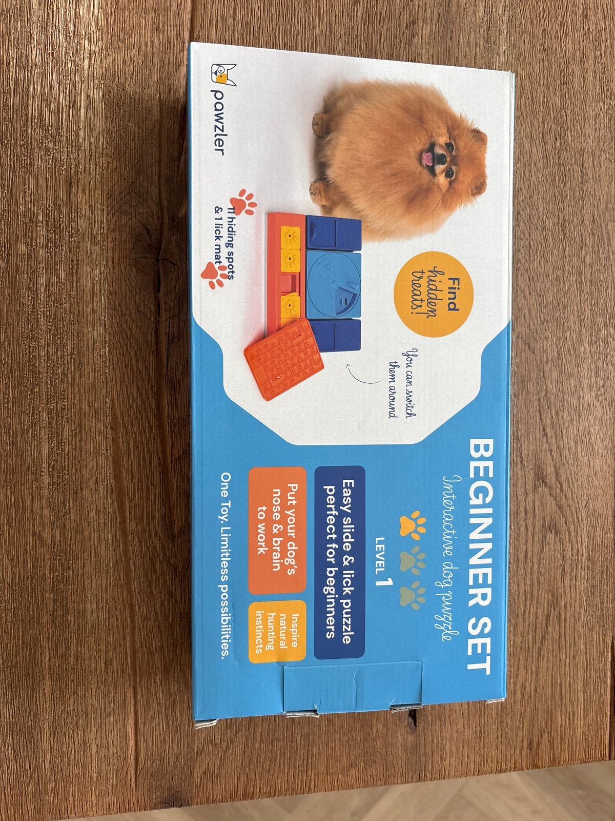 Beginnersset puzzel met likmat voor honden, Ophalen of Verzenden, Gebruikt, Intelligentiespeelgoed, Overige merken