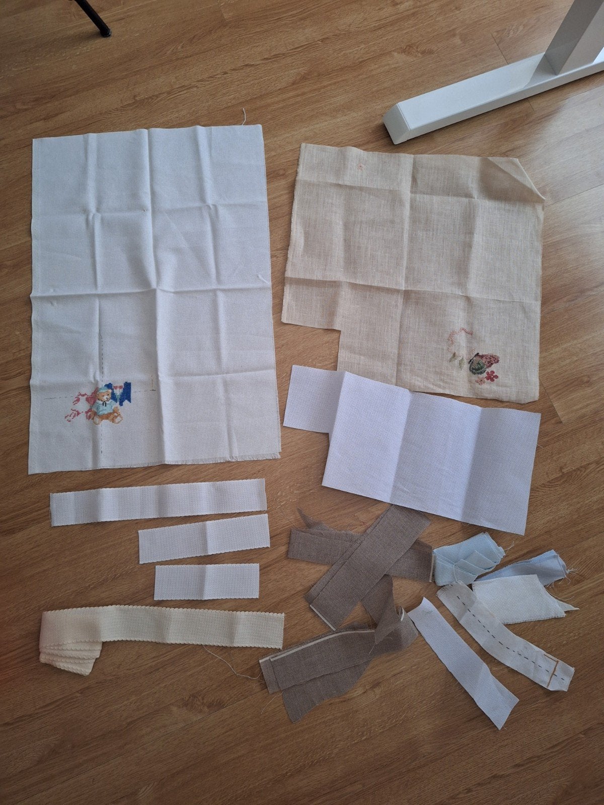 Borduurstof / borduurstramien, Ophalen of Verzenden, Onderdeel of Toebehoren
