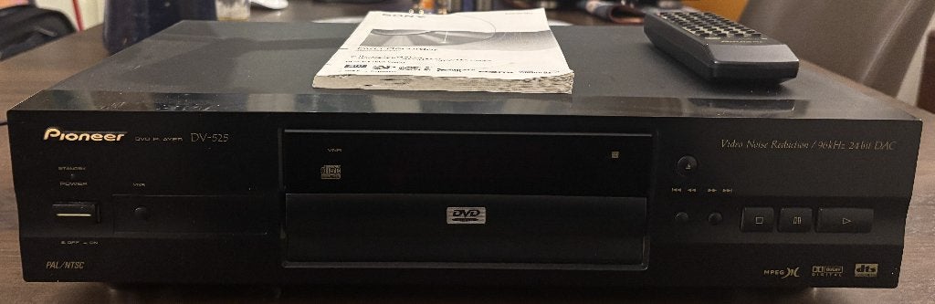 Pioneer DV-525 dvd/cd speler, Ophalen of Verzenden, Gebruikt, Dvd-speler, Pioneer