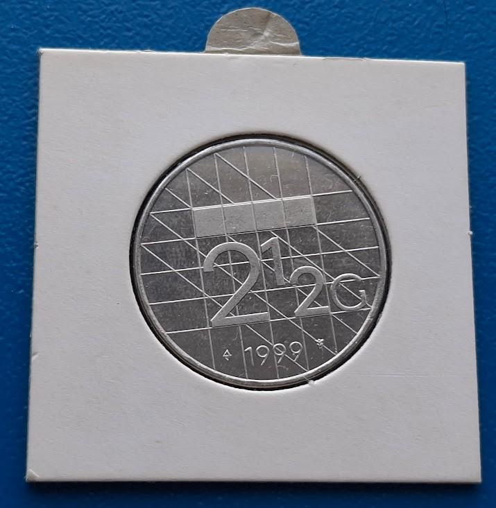 2 1/2 gulden 1999 - Beatrix in munthouder, Verzenden, Koningin Beatrix, 2½ gulden, Losse munt