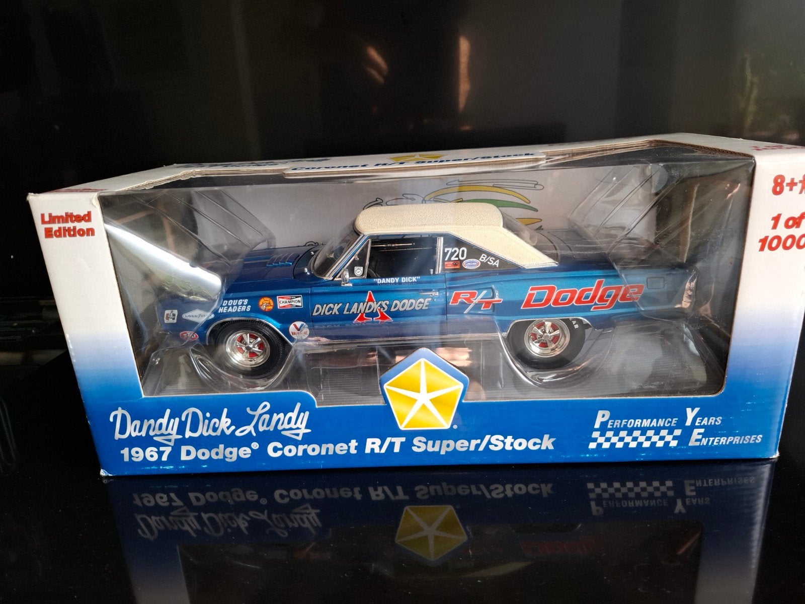 Dandy Dick Landy 1967 Dodge Coronet R/T Super/Stock, Hobby en Vrije tijd, Ophalen of Verzenden, Nieuw, Auto, Overige merken