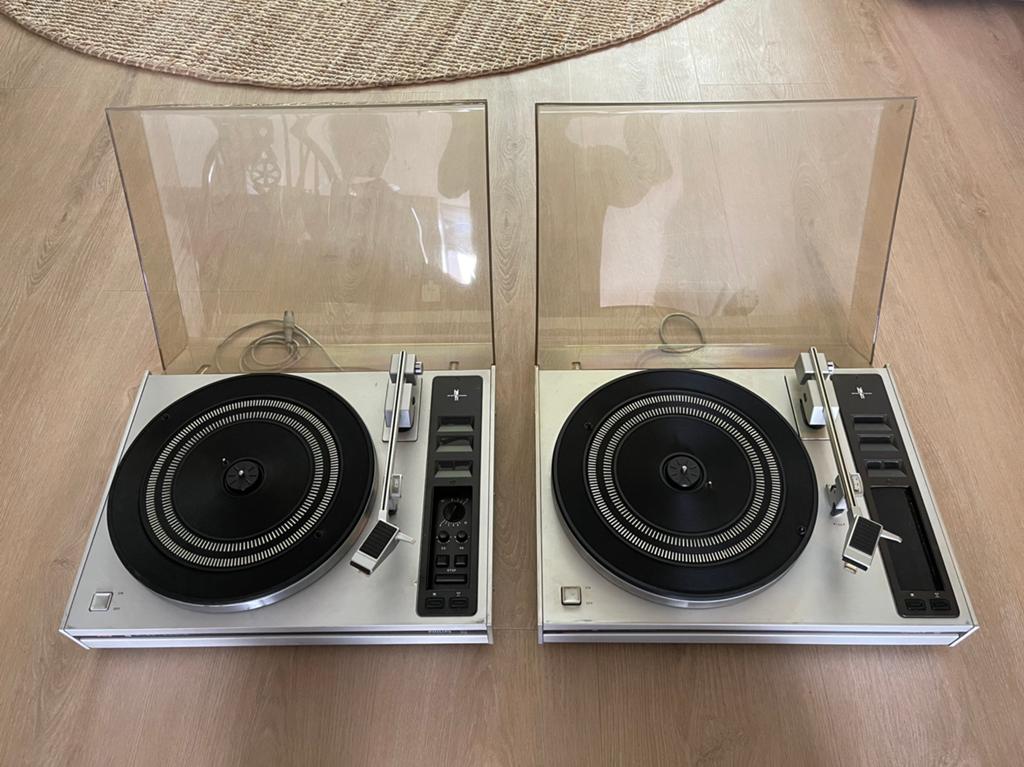 Philips Platenspeler 209S Electronic - 2x (defect), Ophalen, Philips