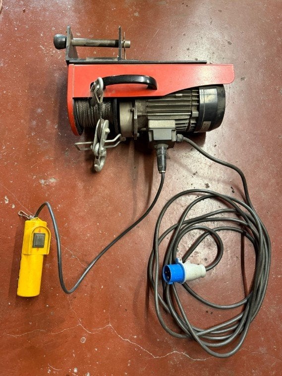Elektrische Takel Lier TPS SH 620/640 200kg/400kg Compleet, Ophalen, Gebruikt, Elektrisch