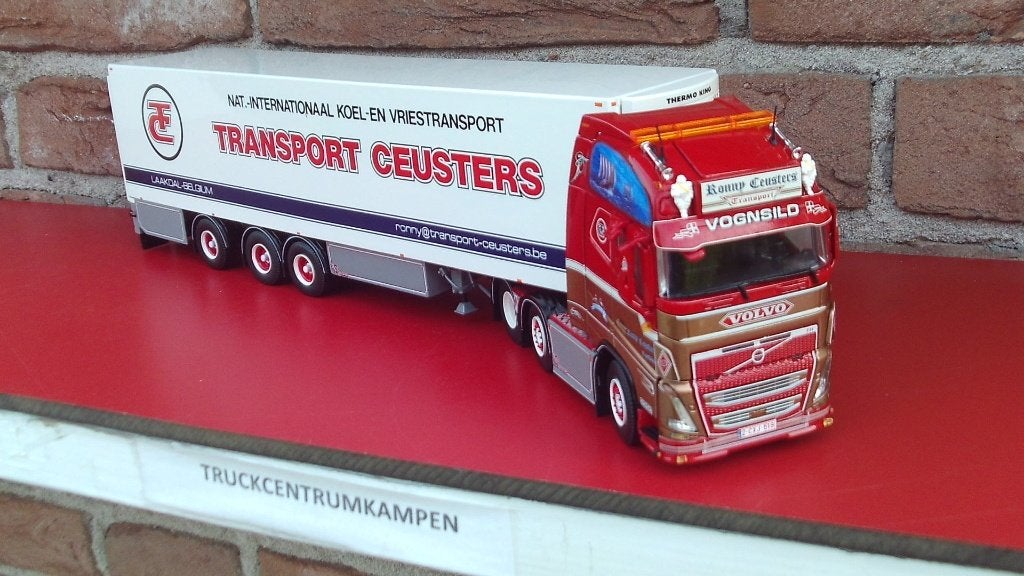 Tekno  Volvo  FH5  Globetrotter  van  Ronny  Ceusters., Ophalen of Verzenden, Nieuw, Bus of Vrachtwagen, Tekno
