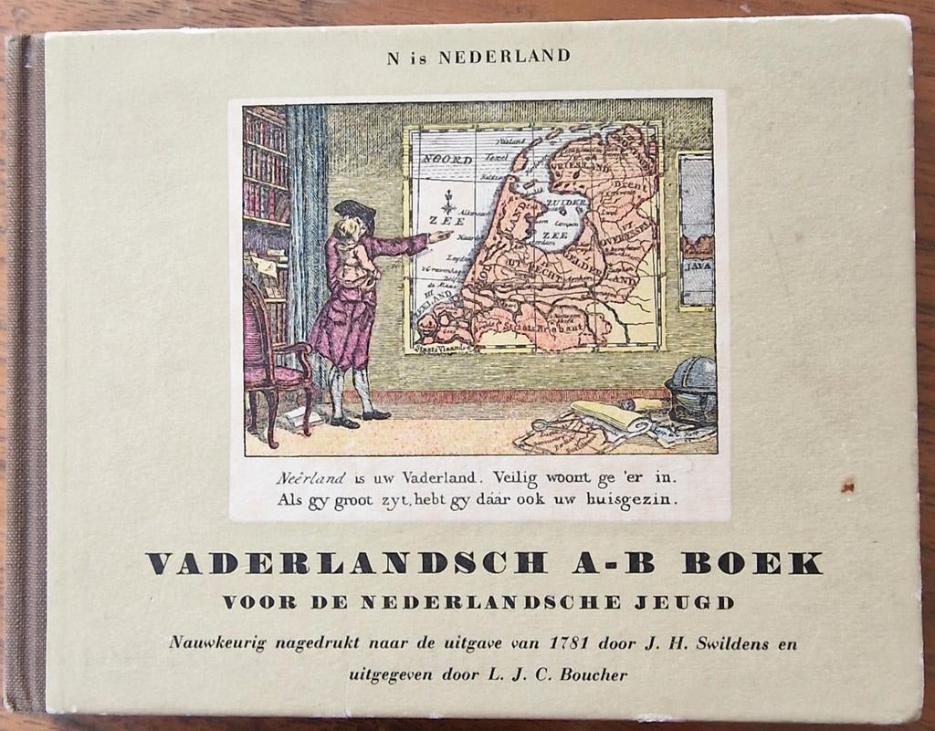 Vaderlandsch A-B Boek - 1941 herdruk, Boeken, Ophalen of Verzenden