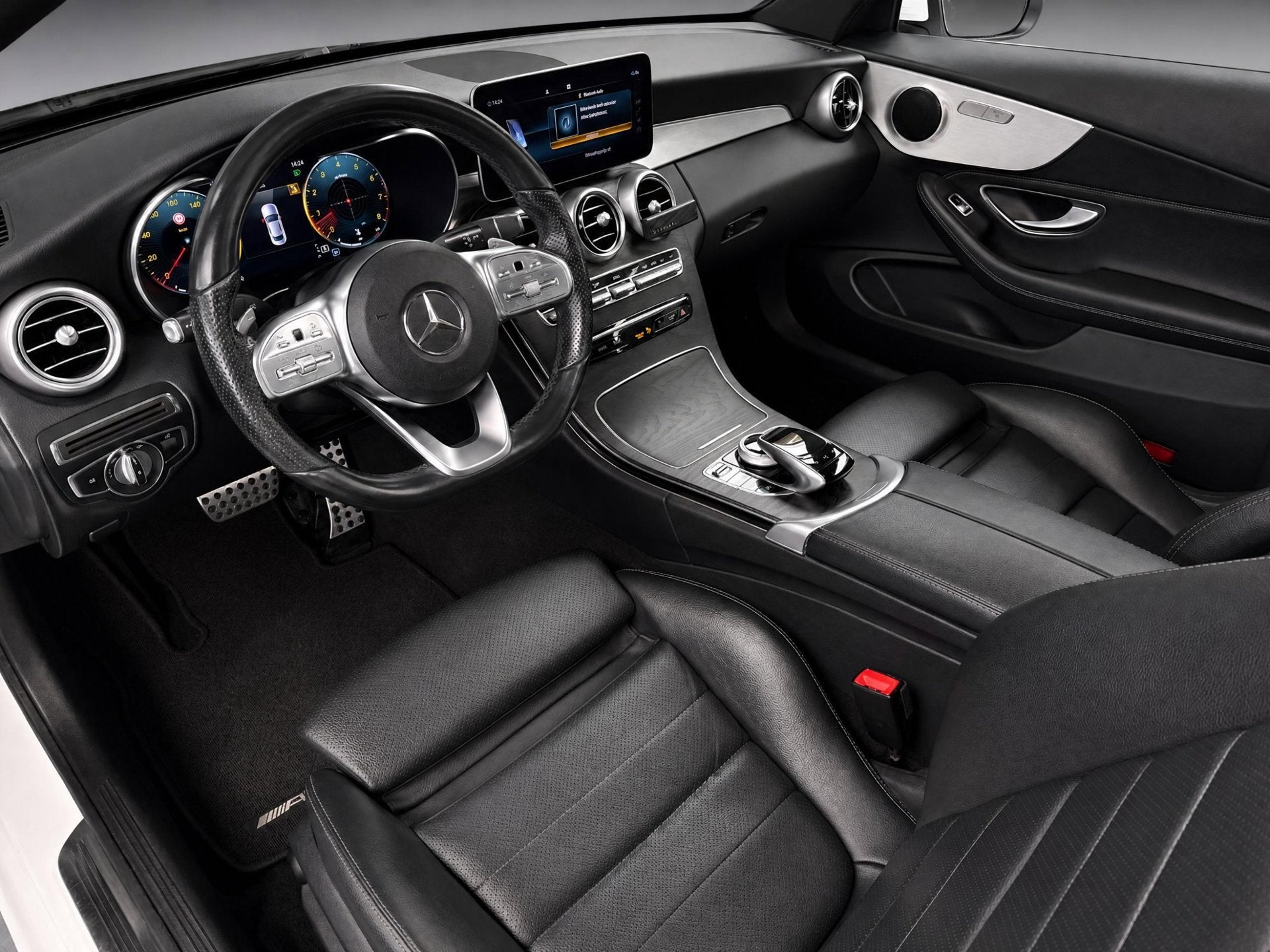 Mercedes-Benz C-klasse Coupé 180 Premium Plus Pack |Pano|, Automaat, 4 stoelen, Wit, 1595 cc