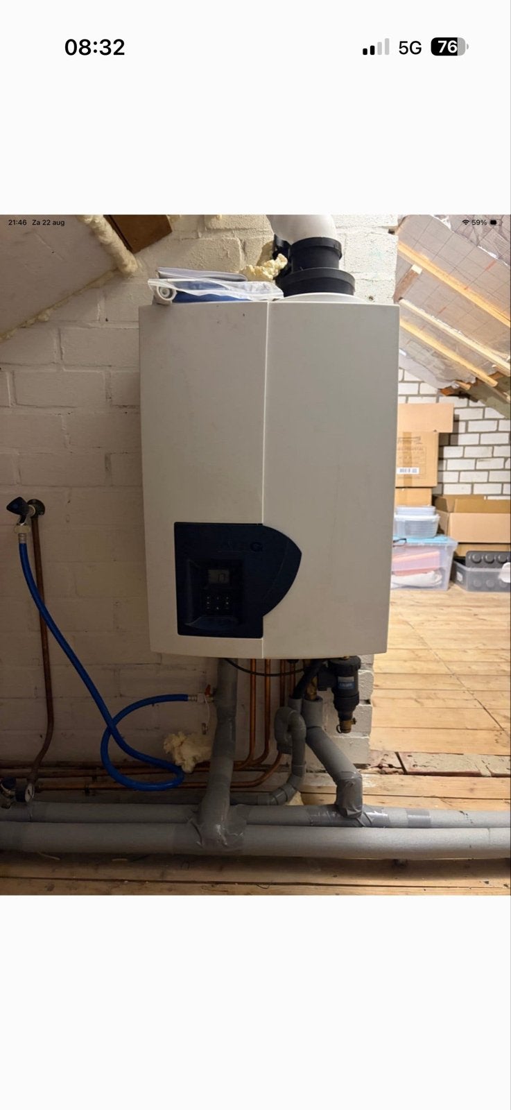 AEG CV-ketel / Combi-ketel - Gebruikt, Ophalen, Gebruikt, Hoog rendement (Hr), Cv-ketel of Combi-ketel