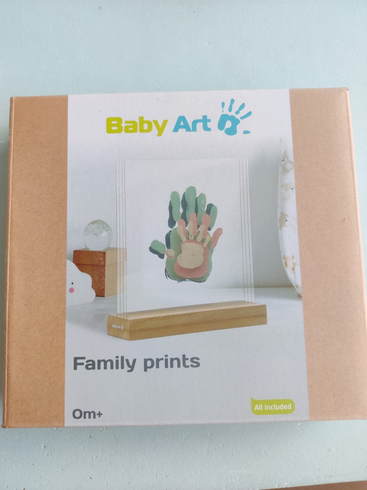 Baby art family prints - familie handafdrukset, Ophalen of Verzenden, Nieuw, Kraamcadeau