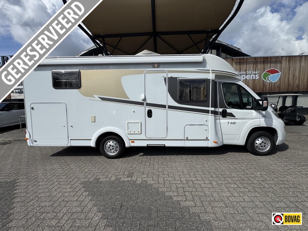 Carado T 448 Zeer netjes !!, Chemisch toilet, Standaard zit, Fiat, Half-integraal