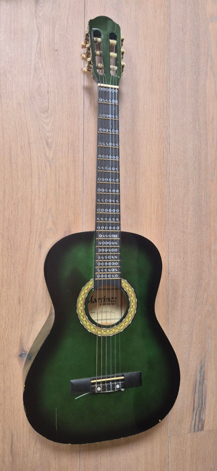 Martinez Spaanse gitaar MTC-083-PG 3/4 met draagtas, Ophalen, Gebruikt, Klassieke of Spaanse gitaar, Met koffer
