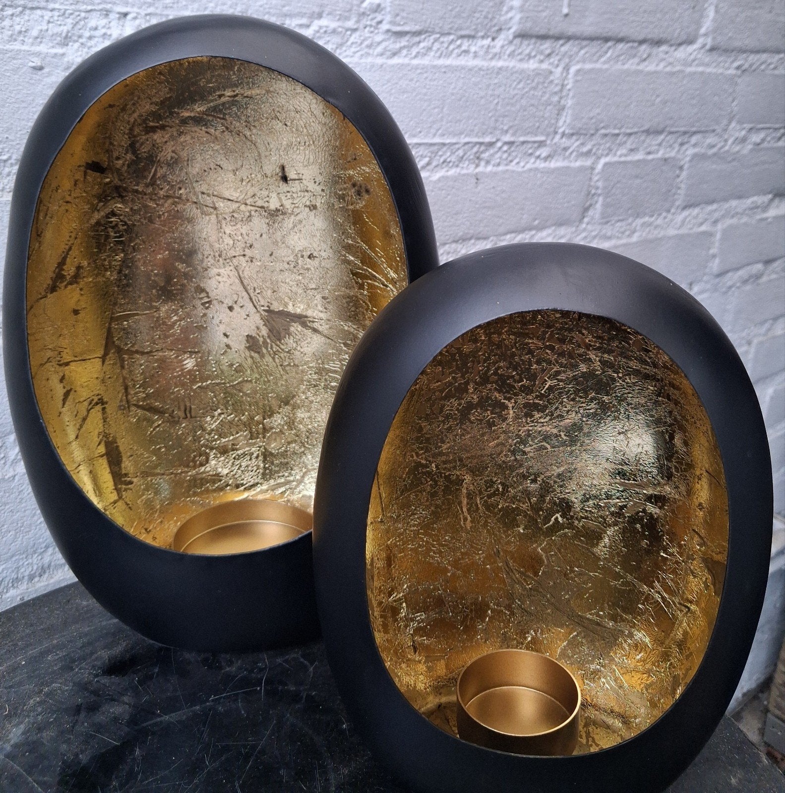 Gouden ei windlichten, By Lauco, Verzenden, Nieuw, Nvt