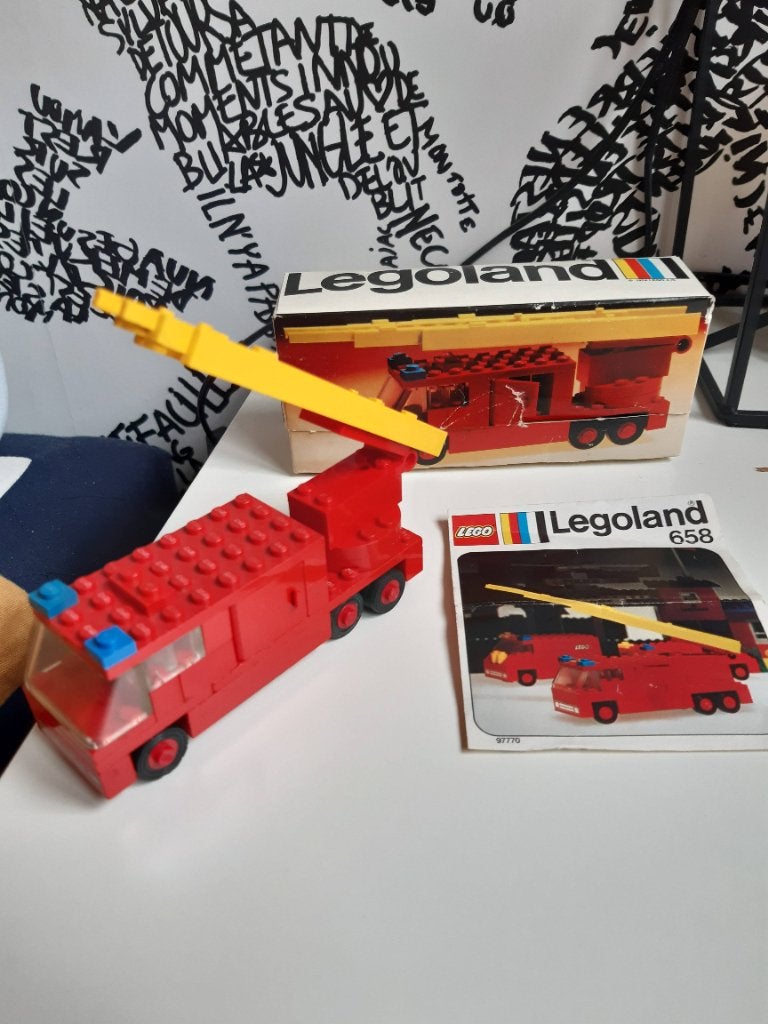 Lego set 658 met doosje en boekje, Ophalen of Verzenden
