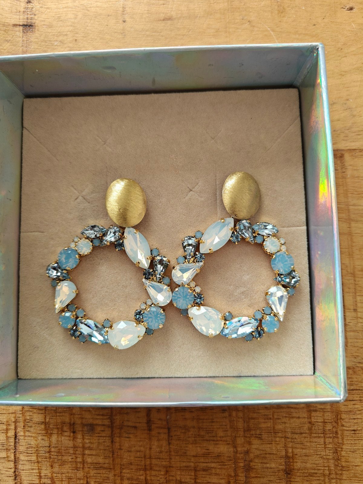 Lott Gioielli oorbellen Lyn, Sieraden, Tassen en Uiterlijk, Verzenden, Nieuw, Goud, Goud