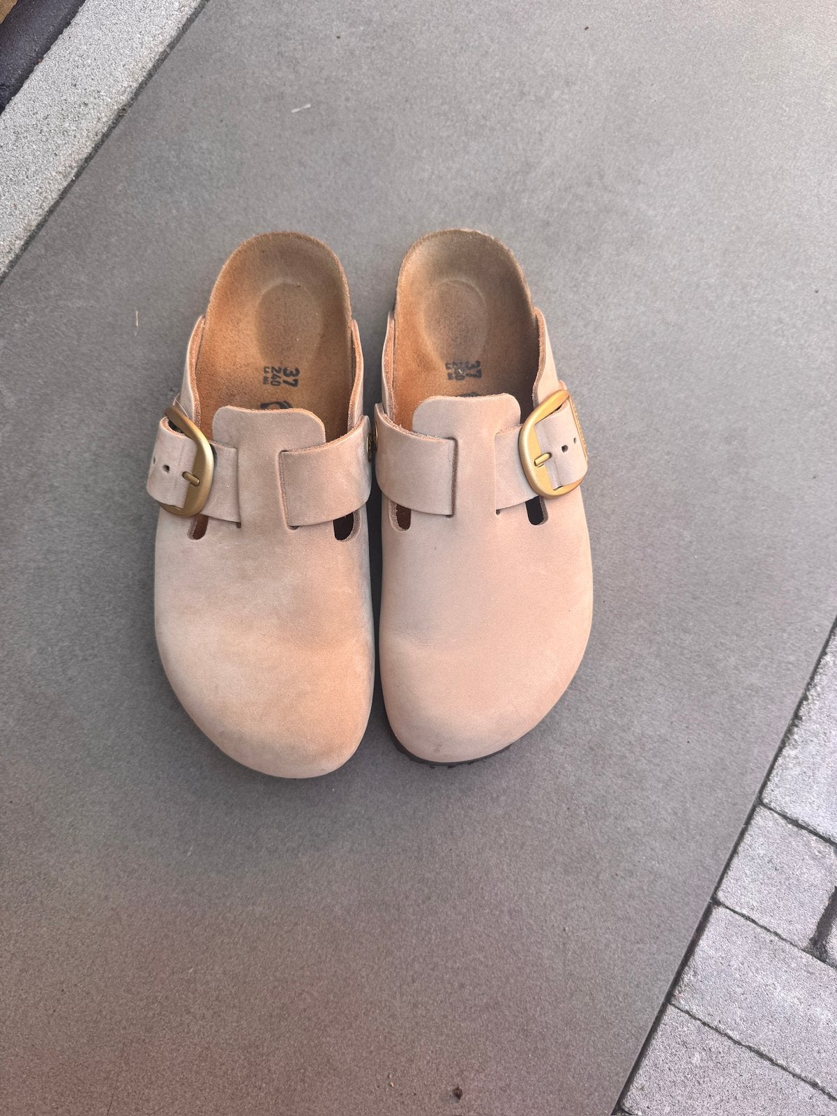 Birkenstock boston buckle maat 37, Ophalen of Verzenden, Zo goed als nieuw