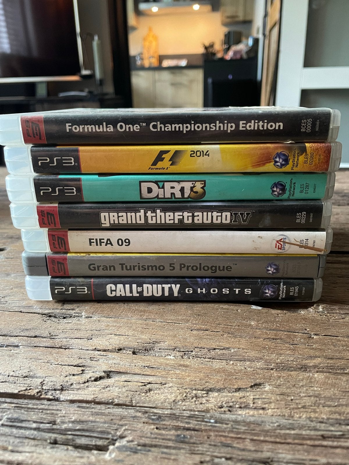PS3 Games Bundel: Formule 1, GTA IV, Call of Duty & meer, Spelcomputers en Games, Games | Sony PlayStation 3, Online, Gebruikt