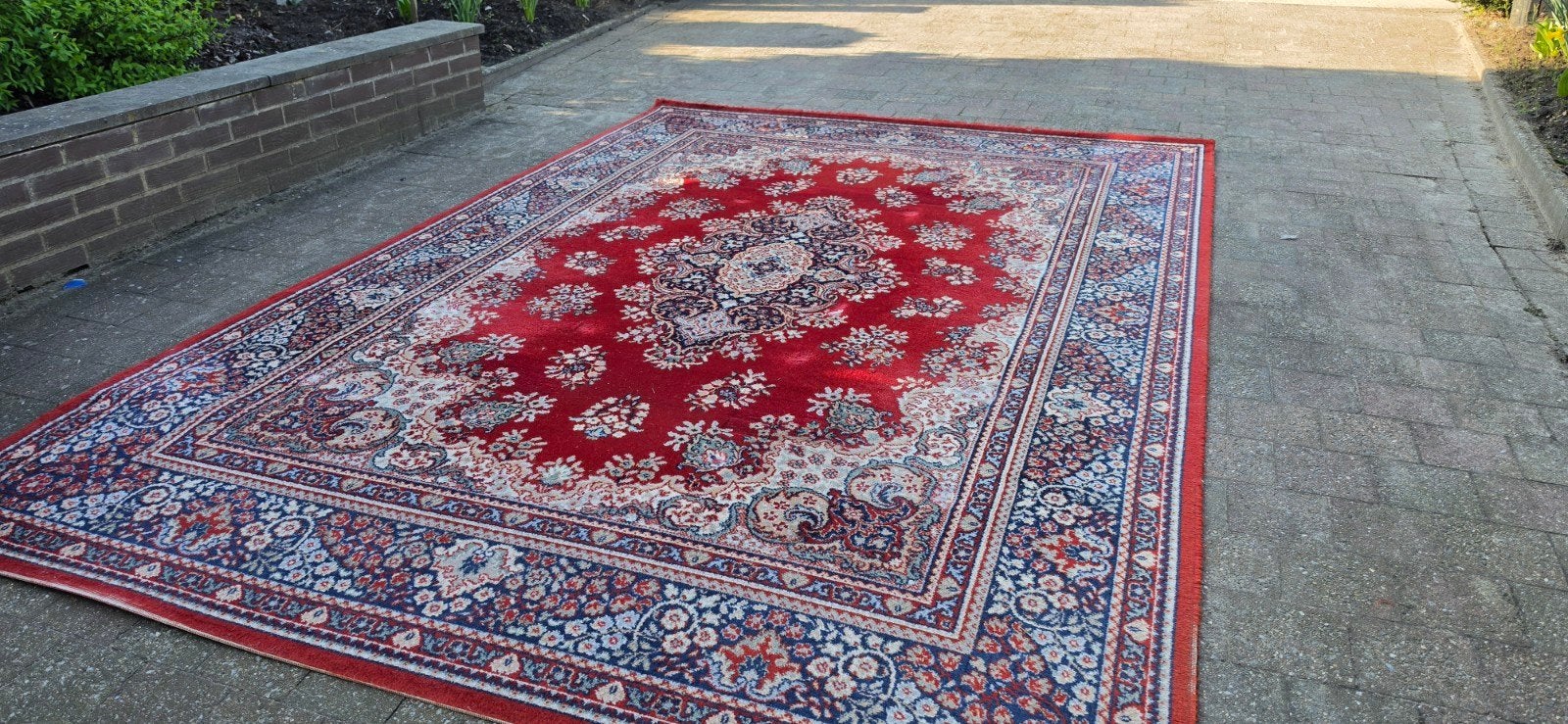 Prachtig groot vintage Perzisch wollen tapijt 300x200!, Huis en Inrichting, Stoffering | Tapijten en Kleden, Perzisch, 200 cm of meer